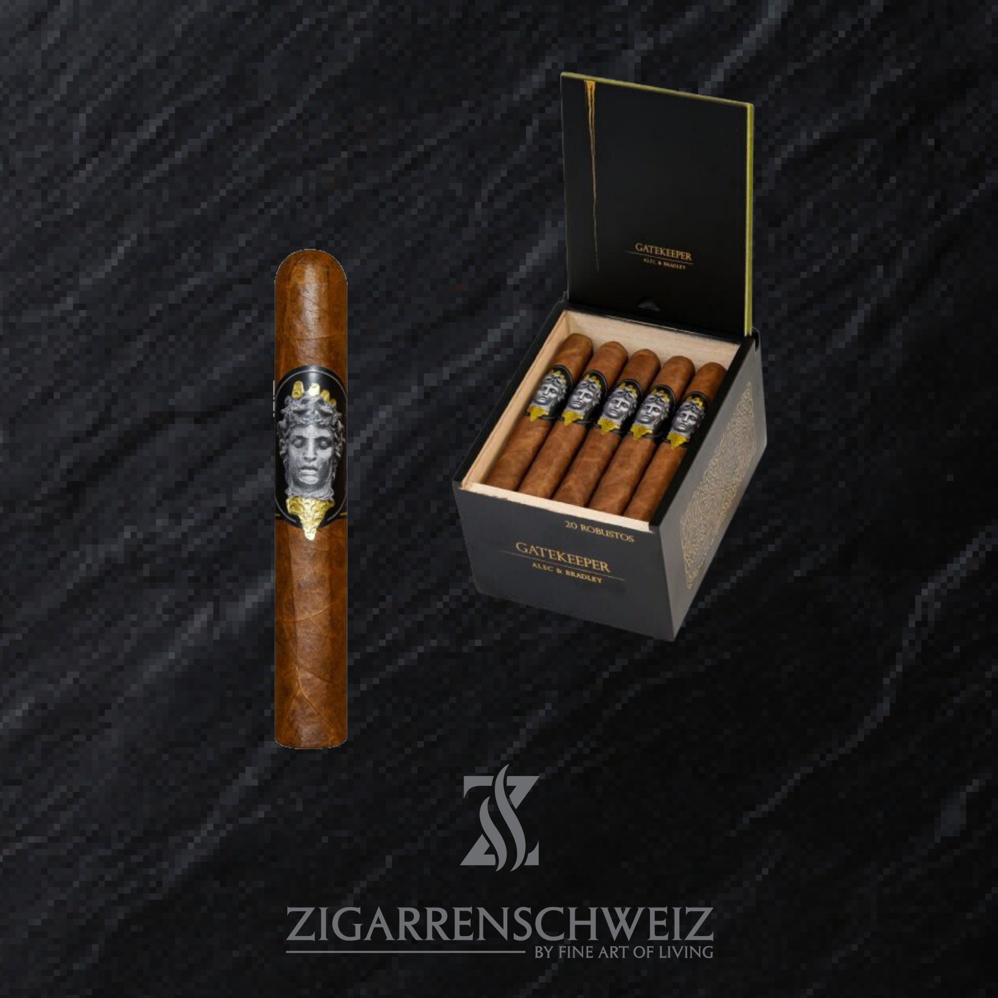 Alec Bradley Gatekeeper Robusto Zigarren Kiste offen