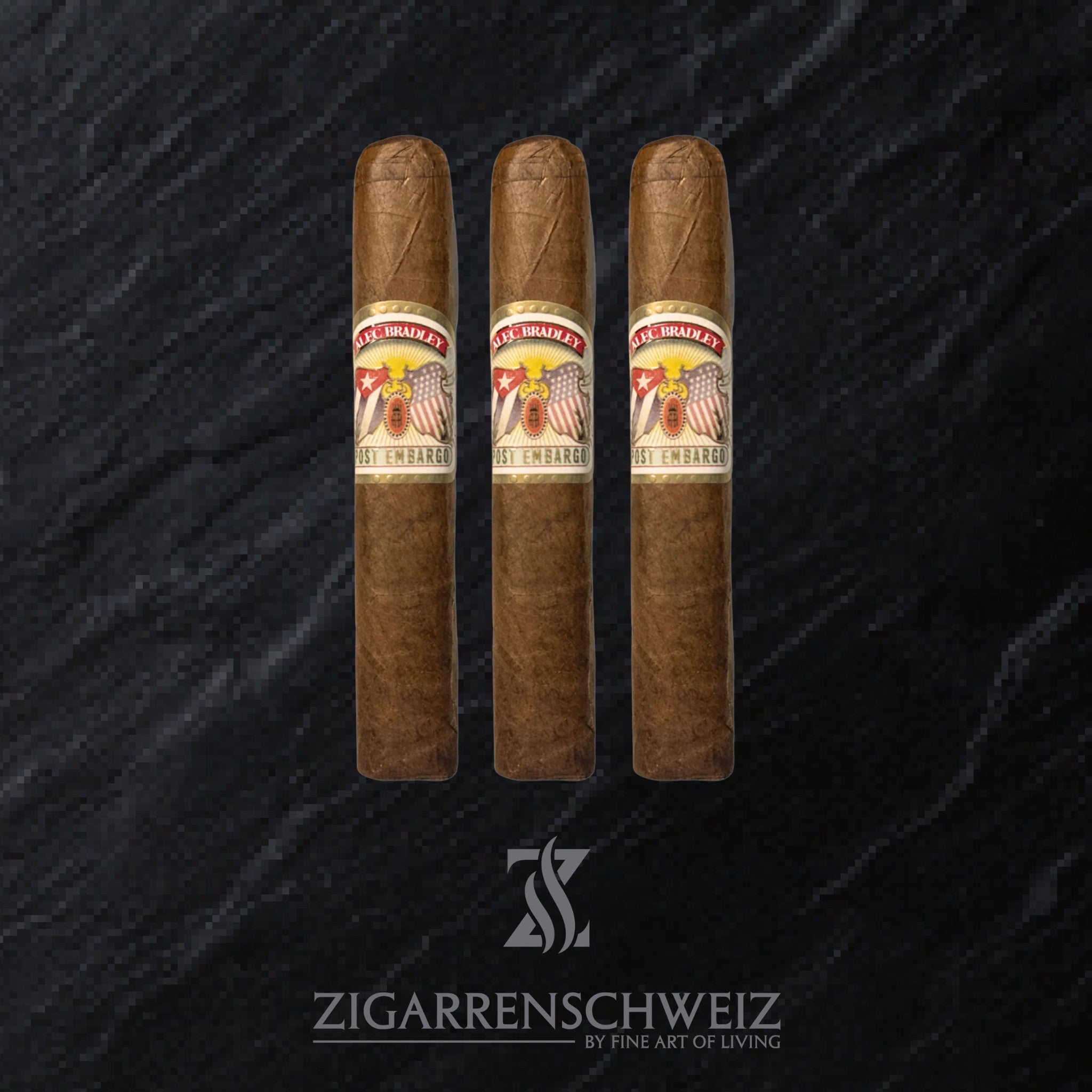 3er Etui Alec Bradley Post Embargo Zigarren im Robusto Format