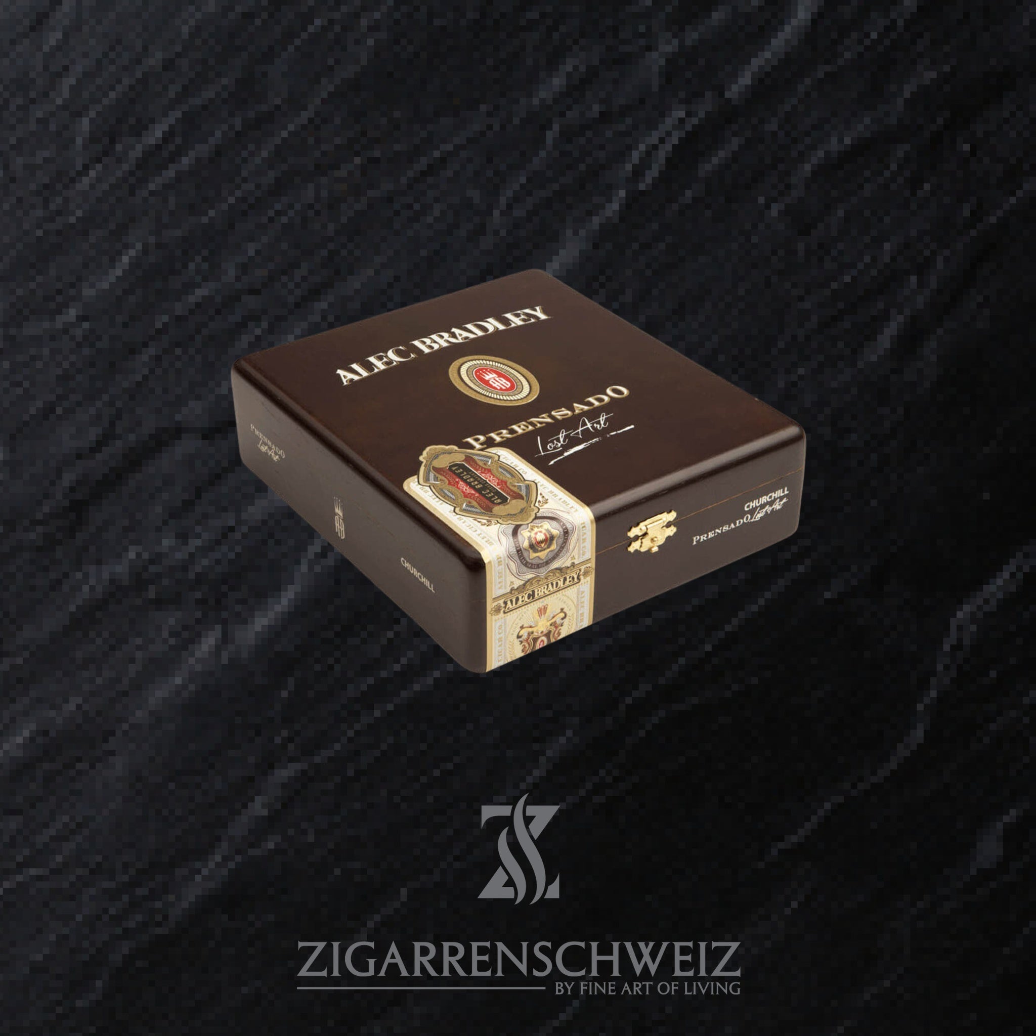 Alec Bradley Prensado Churchill Zigarren Kiste geschlossen