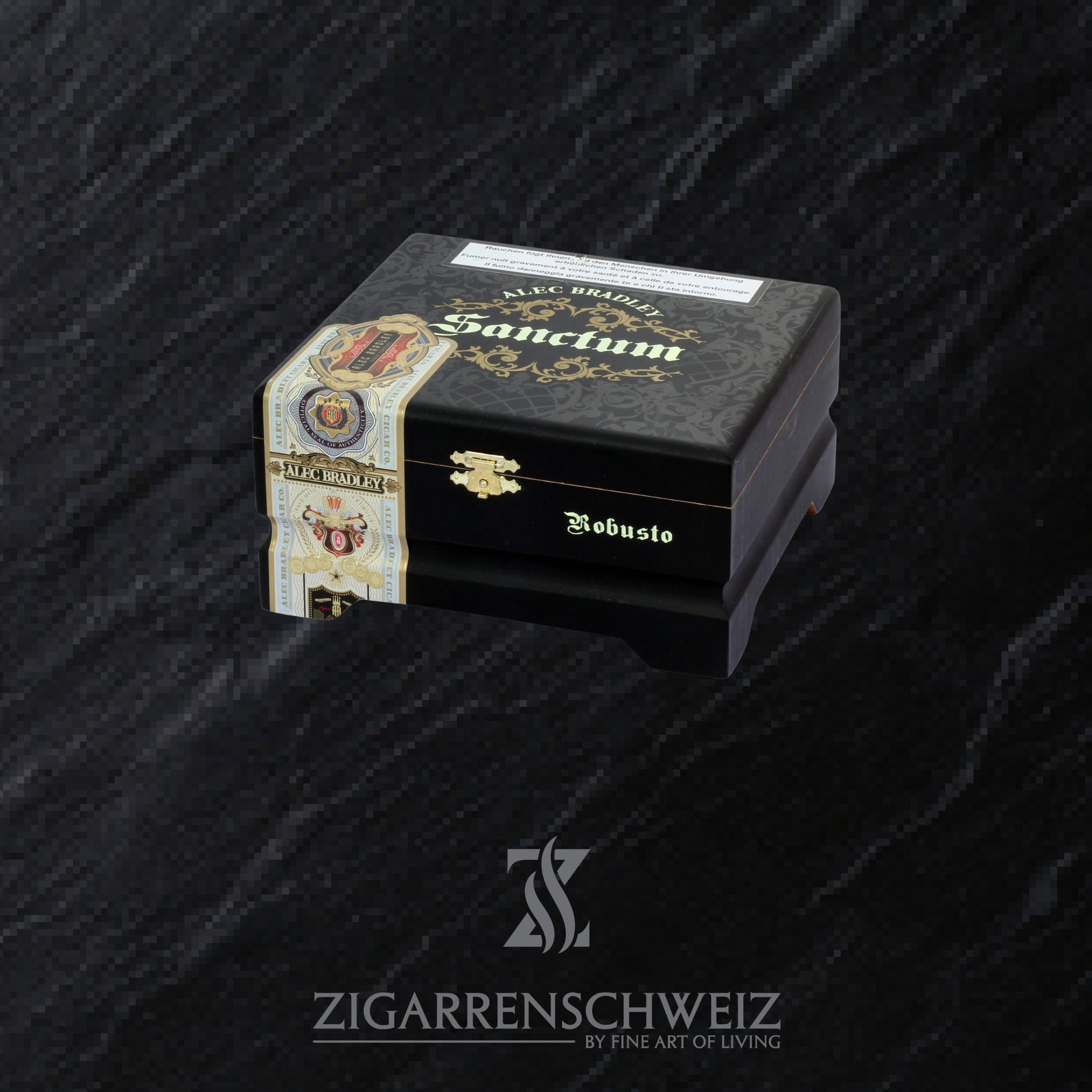 Alec Bradley Sanctum Robusto Zigarren Kiste geschlossen