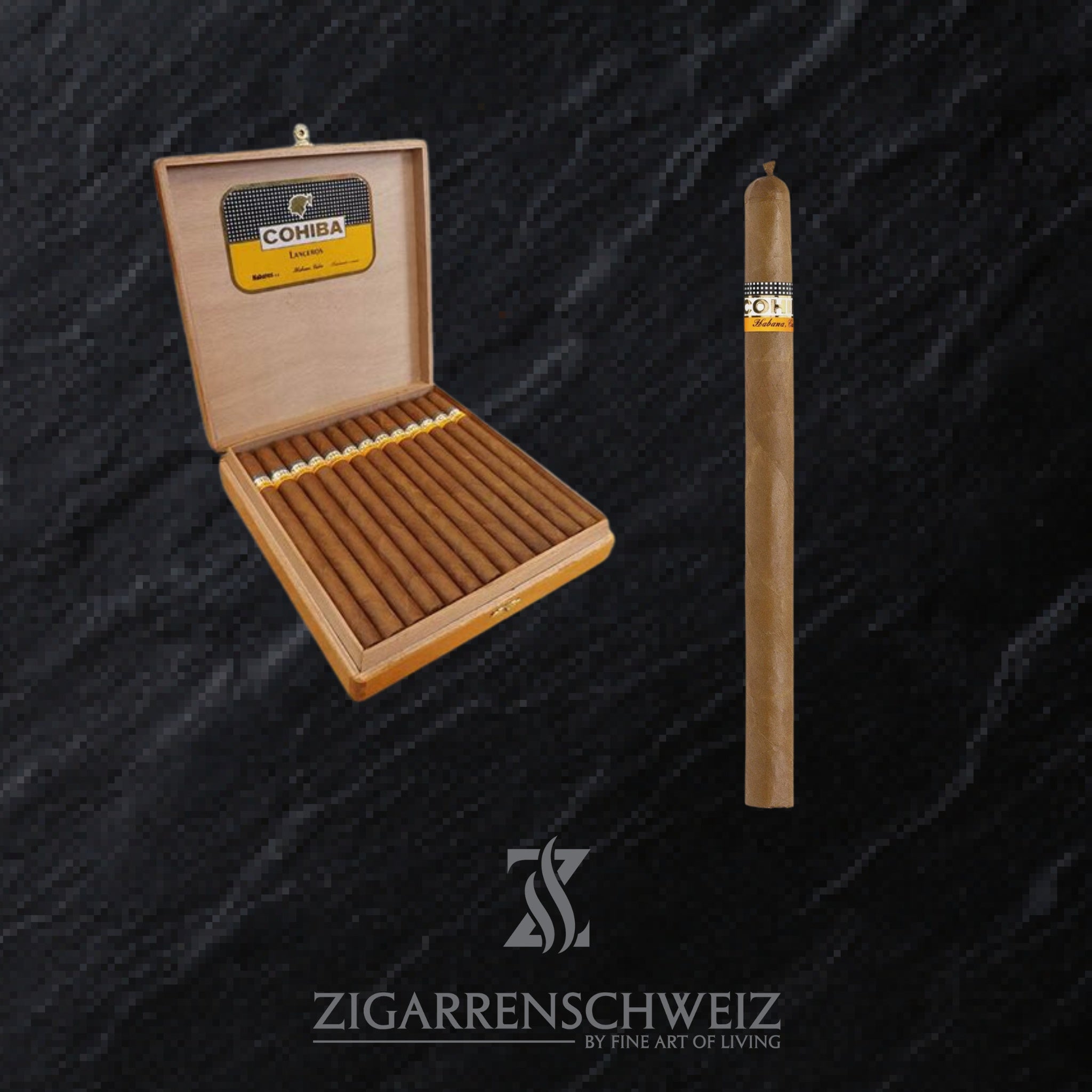 offene Kiste Cohiba Linea Classica Zigarren im Lanceros Format