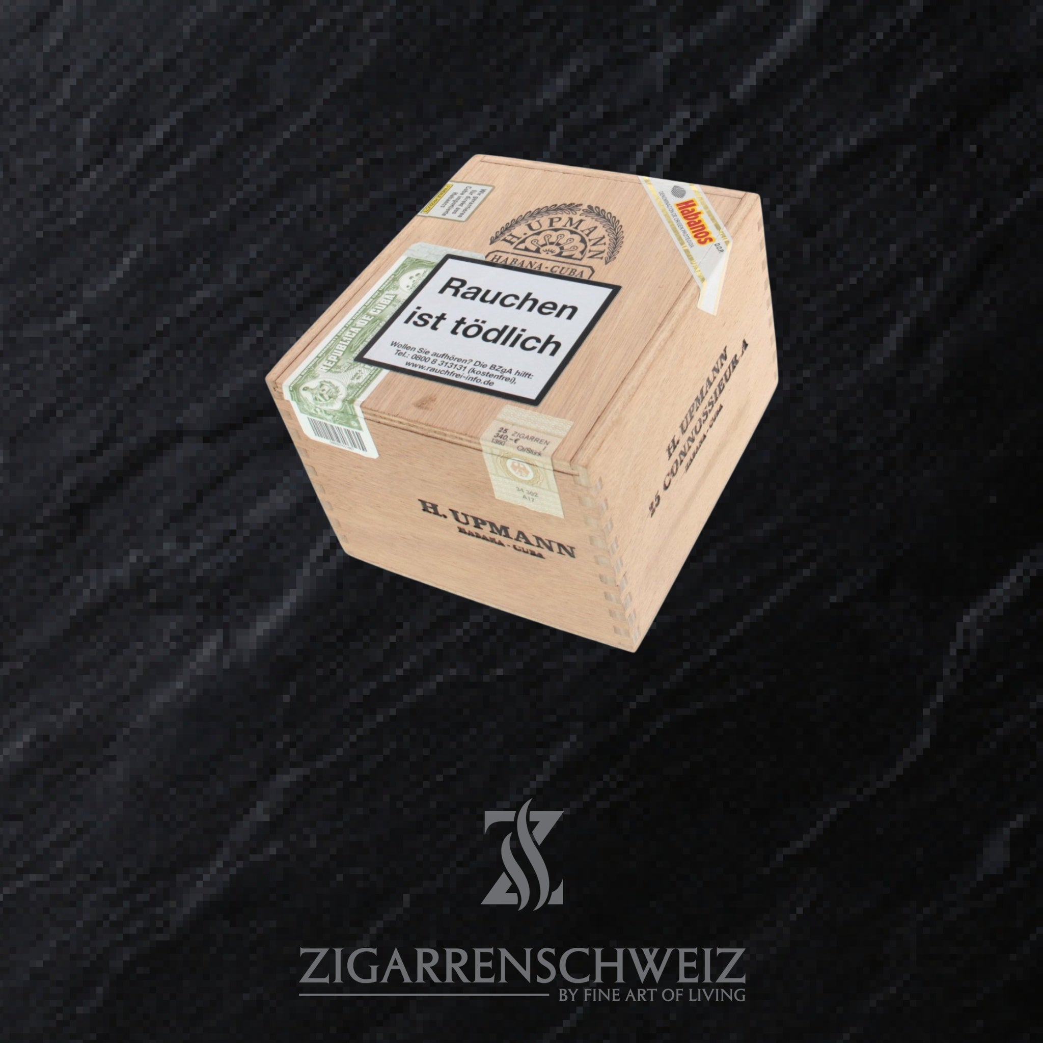 geschlossene Kiste H. Upmann Connossieur A Zigarren